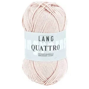 Non communiqué Fil à tricoter 100% coton QUATTRO - Lang Yarns(...) - 109 Rose