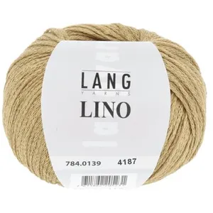 GENERIQUE Pelote de lin à tricoter Lino - Lang Yarns(...) - 139 Jaune