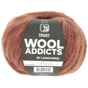 Pelote de Laine et Alpaga TRUST - Wool Addicts 0075 Orange - 0075 Oran... pas cher