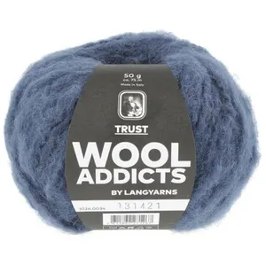 GENERIQUE Pelote de Laine et Alpaga TRUST - Wool Addicts(...) - 034 Bleu