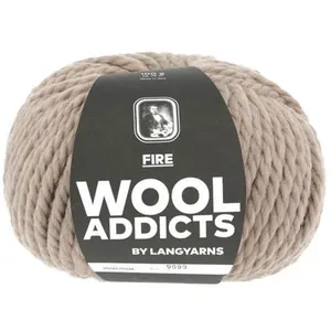 GENERIQUE Pelote de laine FIRE - 100GR - Wool Addicts(...) - 0026 Marron
