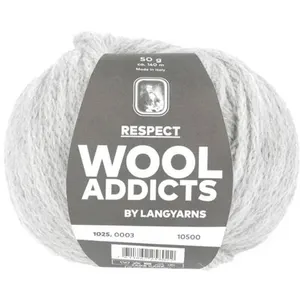 GENERIQUE Pelote de Laine et Alpaga RESPECT - Wool Addicts(...) - 0003 Gris pas cher