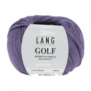 Non communiqué Coton à tricoter GOLF - Lang Yarns - PPSC(...) - 46 Violet pas cher