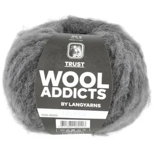 GENERIQUE Pelote de Laine et Alpaga TRUST - Wool Addicts(...) - 0005 Gris