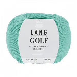 Non communiqué Coton à tricoter GOLF - Lang Yarns - PPSC(...) - 36 Bleu pas cher