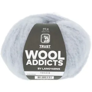 GENERIQUE Pelote de Laine et Alpaga TRUST - Wool Addicts(...) - 0020 Bleu