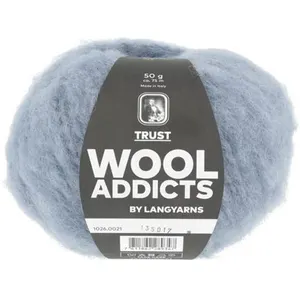 GENERIQUE Pelote de Laine et Alpaga TRUST - Wool Addicts(...) - 0021 Bleu