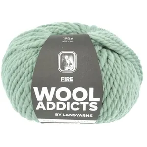 Pelote de laine FIRE - 100GR - Wool Addicts 0092 Vert - 0092 Vert
