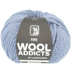 GENERIQUE Pelote de laine FIRE - 100GR - Wool Addicts(...) - 0021 Bleu