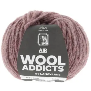 Pelote de Laine à tricoter AIR - Wool Addicts 0048 Violet - 0048 Viole... pas cher