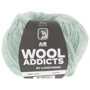 GENERIQUE Pelote de Laine à tricoter AIR - Wool Addicts(...) - 0091 Vert