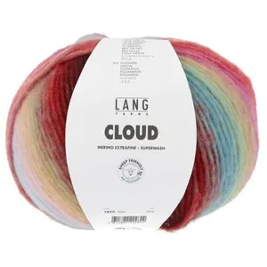 Pelote de laine CLOUD - 100GR - Lang Yarns(...) - Multicolore (0005) pas cher