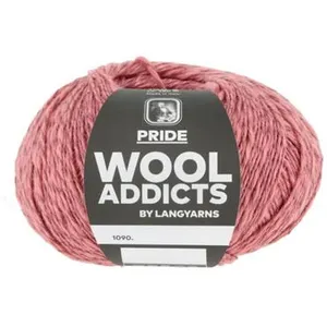 Pelote de lin et coton PRIDE - 100gr - Wool Addict(...) - 0027 Rose