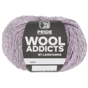 Pelote de lin et coton PRIDE - 100gr - Wool Addict 0046 violet - 0046 ... pas cher