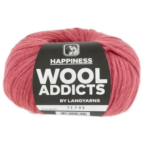 GENERIQUE Pelote de coton HAPPINESS - Wool Addict(...) - 0029 rose pas cher