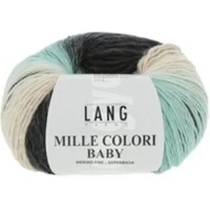 Pelote à tricoter MILLE COLORI BABY - - 100% laine mérinos extrafine a... pas cher