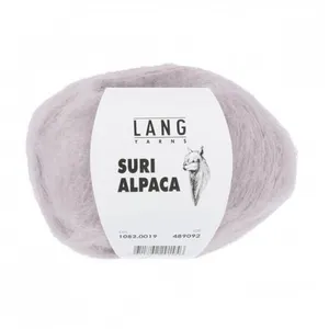 Pelote de 100% Alpaga SURI ALPACA - 25GR - Lang Yarns 0019 Violet - 00... pas cher