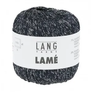 GENERIQUE Fil brillant à tricoter LAME - Lang Yarns(...) - 0025 Bleu