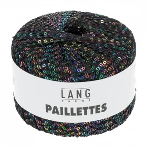 Fil complément PAILLETTES - Lang Yarns(...) - 0104 Multicolore pas cher
