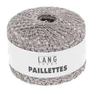 GENERIQUE Fil complément PAILLETTES - Lang Yarns(...) - 0023 Gris