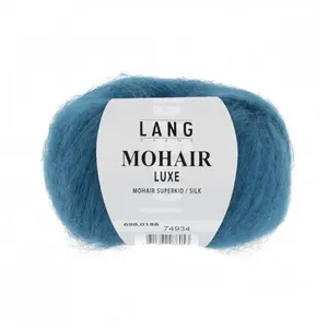 Pelote de Mohair et soie à tricoter MOHAIR LUXE - 25 GR -Lang Yarns 18... pas cher
