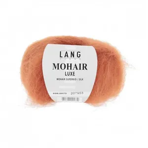 Pelote de Mohair et soie à tricoter MOHAIR LUXE - 25 GR -Lang Yarns 75...