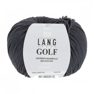 Non communiqué Coton à tricoter GOLF - Lang Yarns - PPSC(...) - 70 Gris pas cher