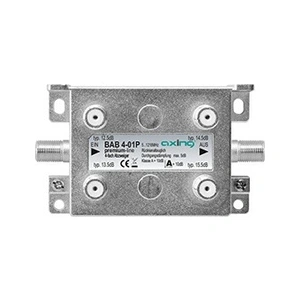 Comparateur de prix : Axing - bab 4-01P Dérivateur tv câble 4 voies 5 - 1218 MHz X994931