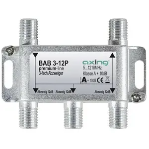 Comparateur de prix : Axing - bab 3-12P Dérivateur tv câble 3 voies 5 - 1218 MHz X998071
