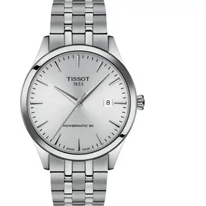 Montre automatique - TISSOT - Classic Dream - Acier poli - Cadran argenté - Réserve de marche 80h pas cher