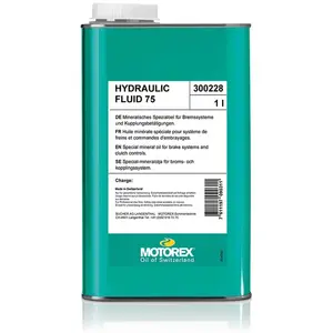 Liquide de frein huile minérale Motorex Vert 1 L MOT300228 pas cher