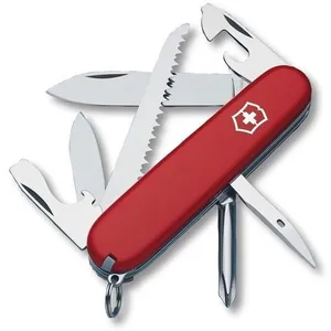 Comparateur de prix : Couteau Suisse de Poche - Victorinox Hiker - 1.4613 - Rouge - 11 Outils