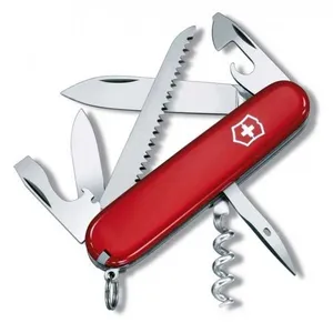 Couteau Suisse de Poche - Victorinox Camper - 1.3613 - Rouge - 13 Outils pas cher