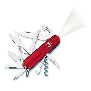 Comparateur de prix : Victorinox Couteau Suisse Victorinox 16 Pieces Huntsman Lite Rouge Translucide