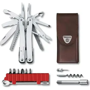 Comparateur de prix : VICTORINOX SWISSTOOL SPIRIT X PLUS RATCHET+ ETUI CUIR - 36 FONCTIONS