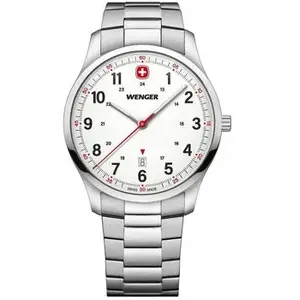 Montre Wenger 01.1441.133, Quartz, 42mm, 5ATM pas cher