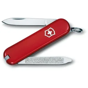 Comparateur de prix : Victorinox Couteau Suisse de Poche - Escort - 0.6123 - Rouge - 6 Outils