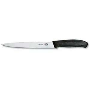 Comparateur de prix : Couteau Pour Filet De Sole Noir 20 Cm Lame Flexible - Victorinox