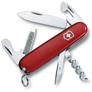 Comparateur de prix : victorinox - 0.3803.b1 - blister victorinox sportsman rouge + anneau