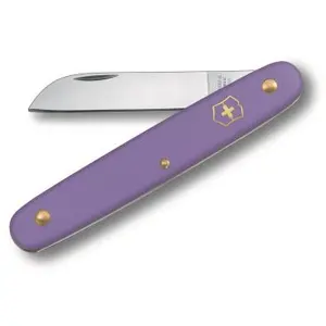 Comparateur de prix : Couteau de jardin Victorinox sur carte, manche 10 cm, mauve