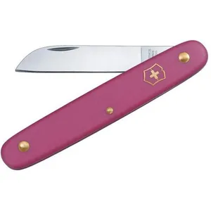 Comparateur de prix : Couteau de jardin Victorinox sur carte, manche 10 cm, rose
