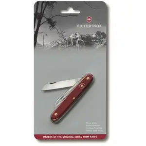 Comparateur de prix : Couteau de jardin Victorinox sur carte, manche 10 cm, rouge