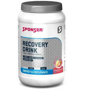 Sponser Sport Food Boisson De Récupération Fraise Et Banane 60g 20 Unités One SizeVendu parbikeinn