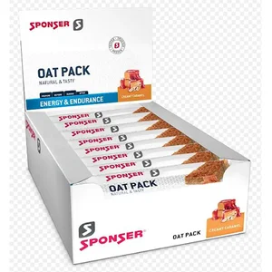 Sponser Sport Food Boîte De Barres énergétiques Creamy Oat Caramel 50g 25 Unités One SizeVendu parbikeinn