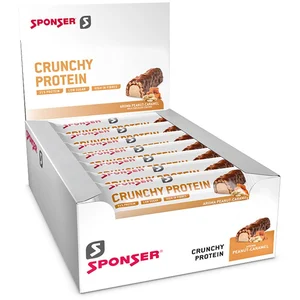 Sponser Sport Food Boîte De Barres Protéinées Crunchy Framboise 50g 12 Unités One SizeVendu parbikeinn