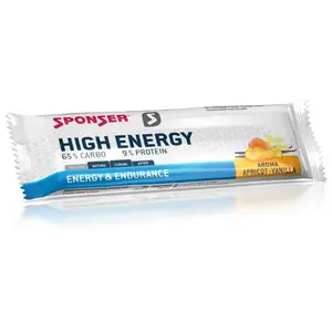 Comparateur de prix : Sponser High Energy Bar - Apricot-Vanilla (30 x 45g)