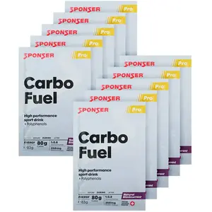 Sponser Sport Food Boîte De Boisson Énergétique Monodose Carbo Fuel Ca...