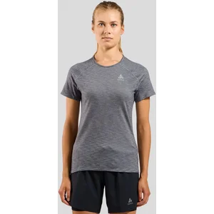 Odlo Crew Neck X-Alp PW 115 Maillot De Course Femmes - Gris, Taille L pas cher