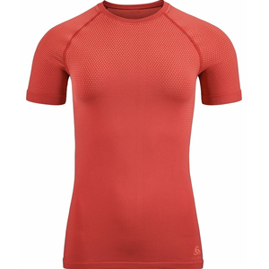 Odlo T-Shirt Manches Courtes Performance Light E Femme Rouge pas cher