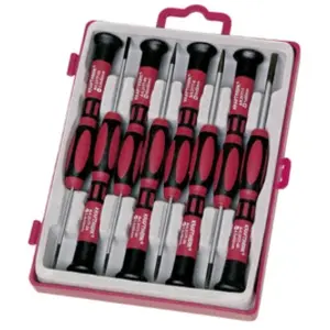 Kraftwerk-3177-8 pzs. Set Tournevis-/ precision pas cher